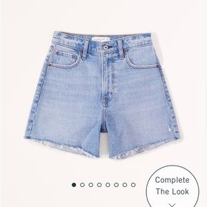 Abercrombie High Rise Dad Short